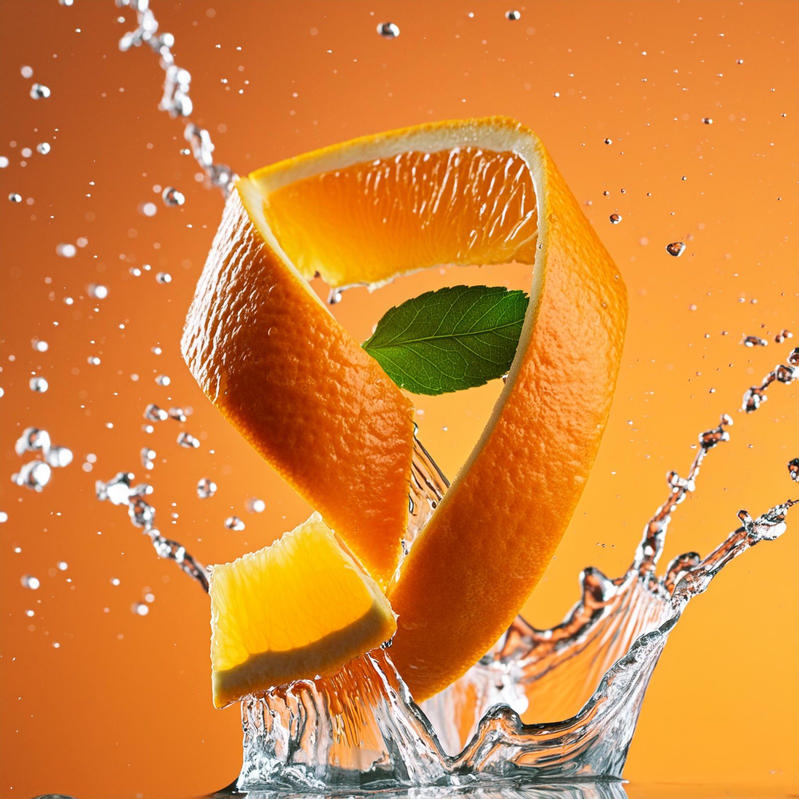 Casca de laranja em forma S7